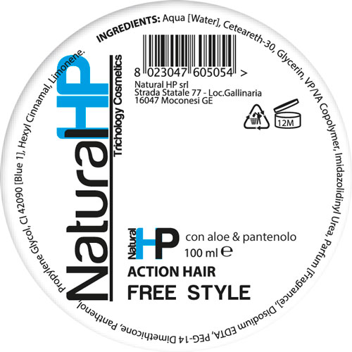 ACTION HAIR - tahna hiukset - NATURAL HP