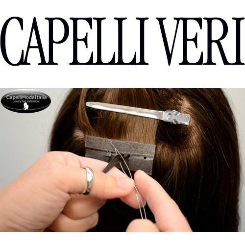 マイクロリングダブルバンドエクステンション - CAPELLI EXTENSION MODA ITALIA